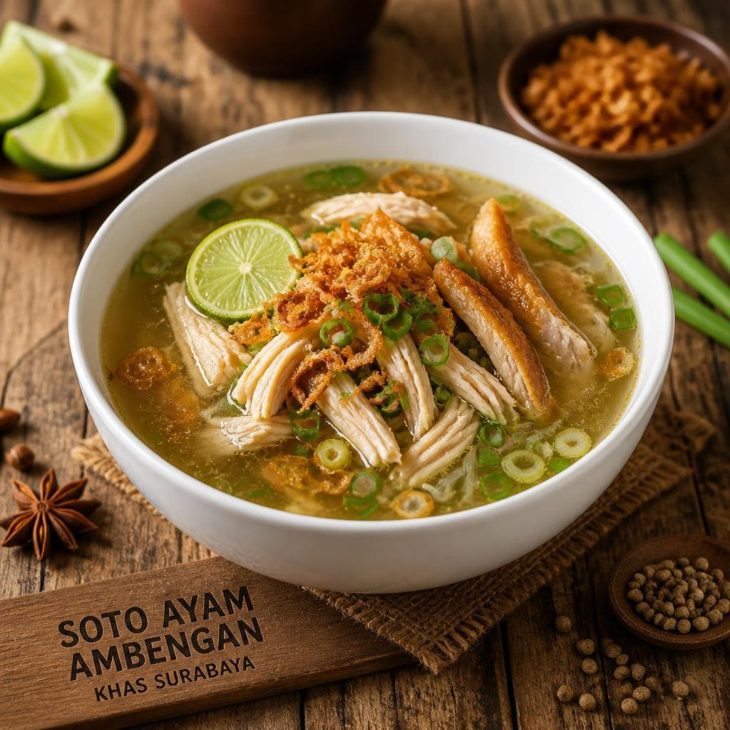 Soto Ayam Ambengan dari Sate Khas Senayan